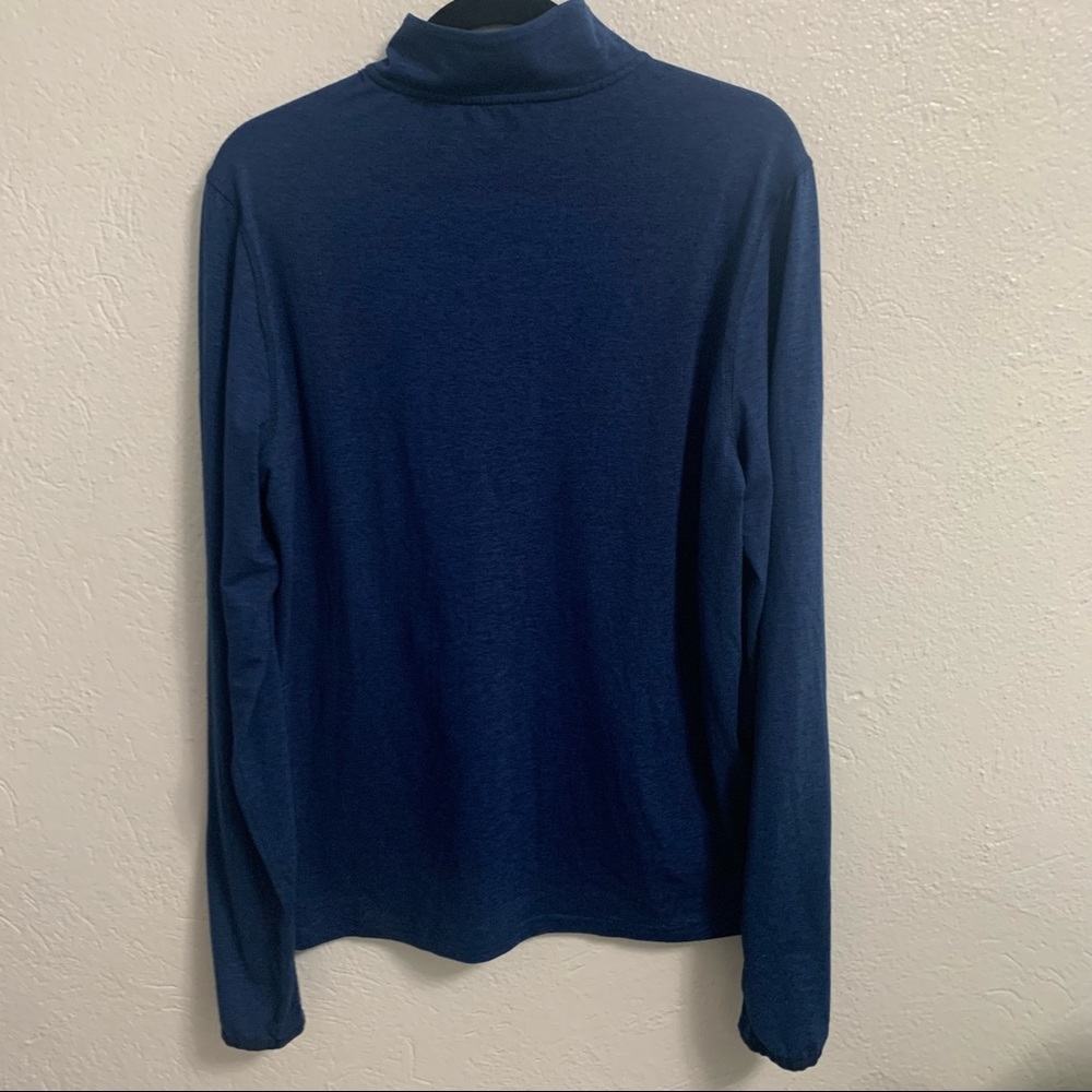 Reebok Long Sleeve Quarter Zip Pullover - Picture 4 of 4